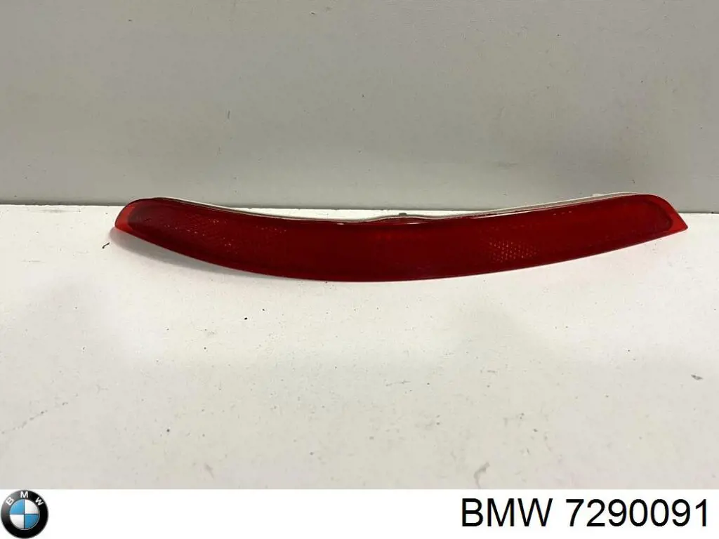 Compre 7290091 BMW Retrorrefletor (refletor) do pára-choque traseiro esquerdo