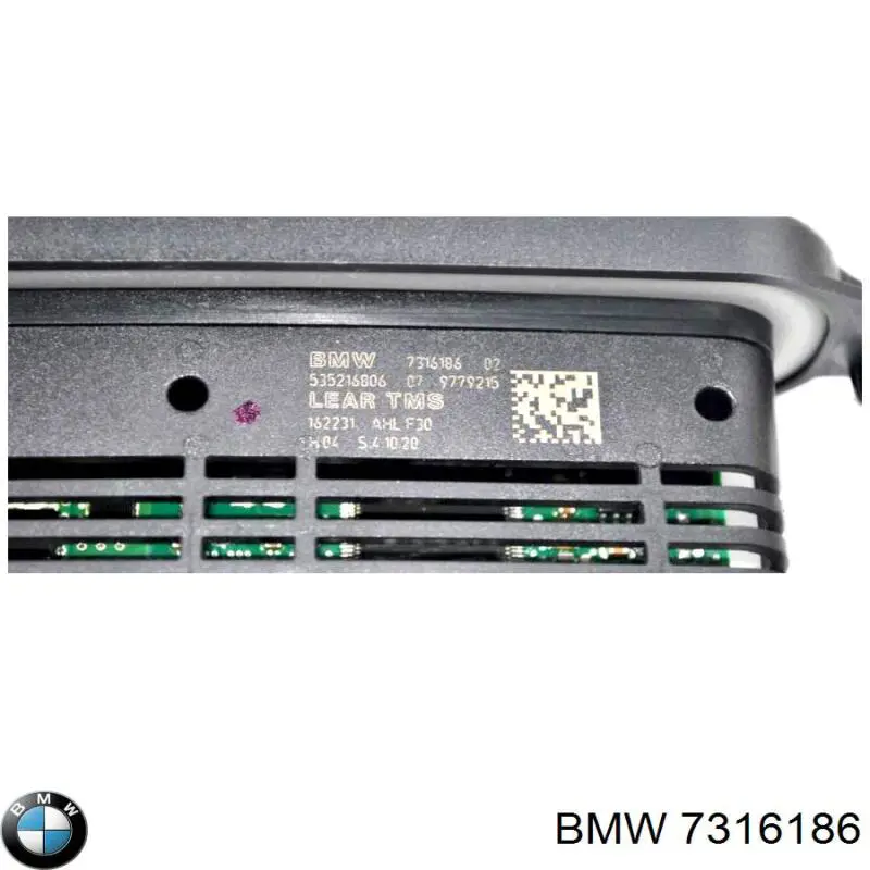 7316186 BMW Unidade de controlo de iluminação
