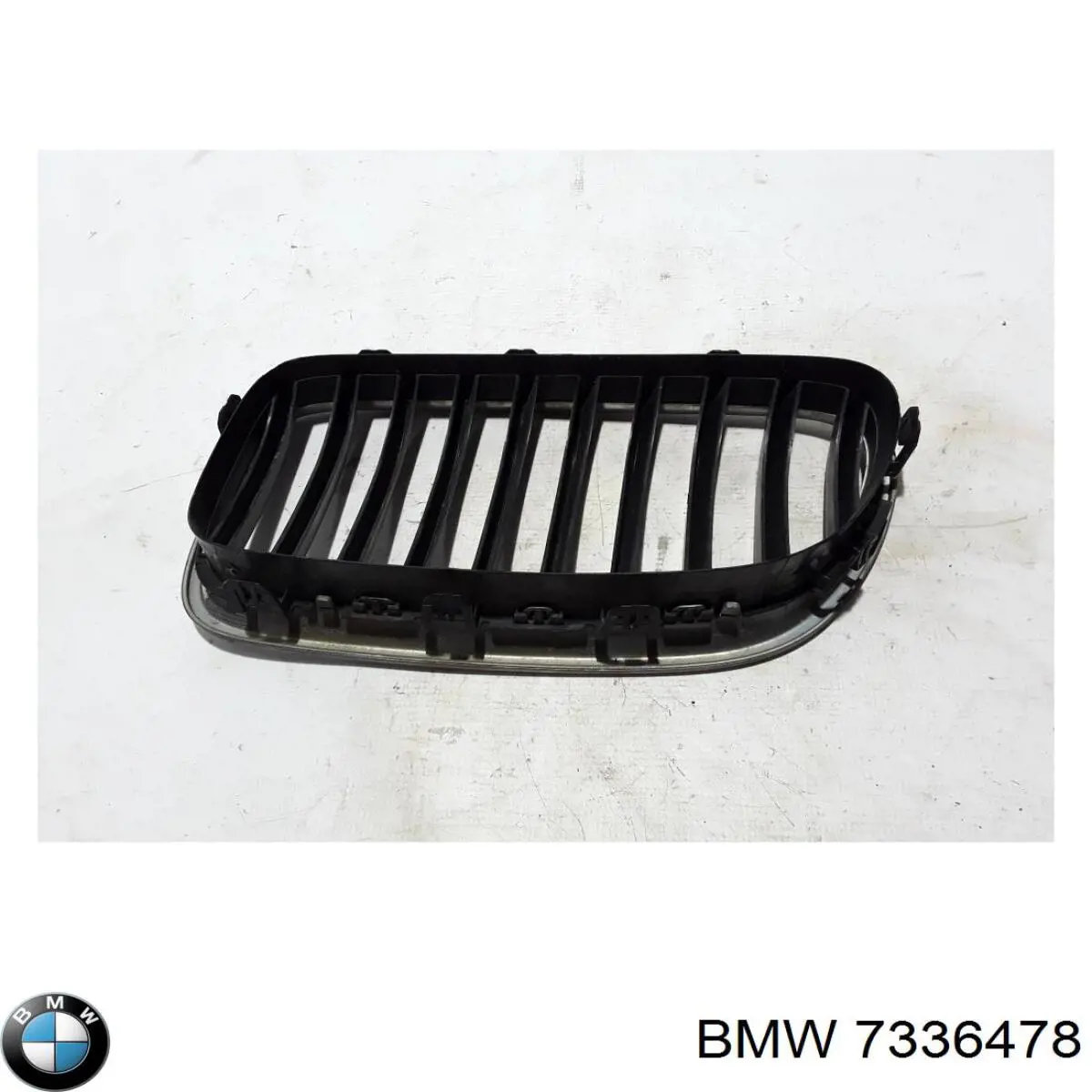 Grelha do radiador direita 7336478 BMW