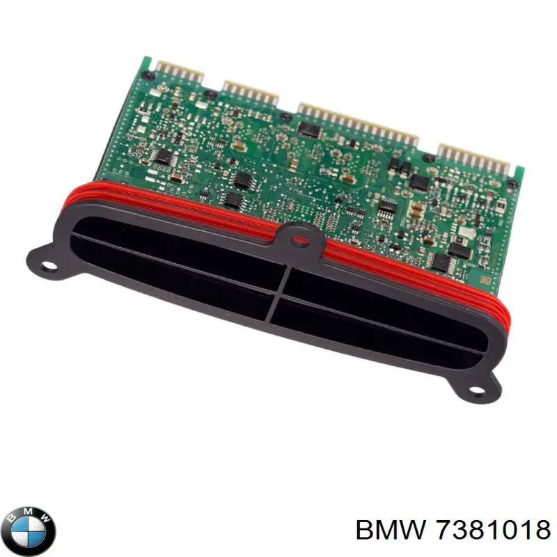7381018 BMW Módulo de direção (Centralina eletrônica) das luzes