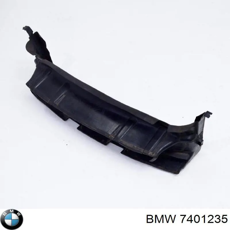 51747401235 BMW Conduto de ar (defletor) inferior do radiador
