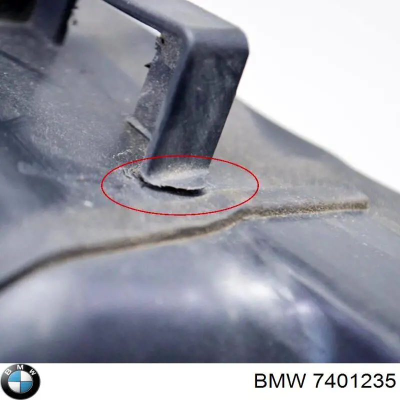 Conduto de ar (defletor) inferior do radiador BMW 51747401235 preço, a partir de 191,23 USD
