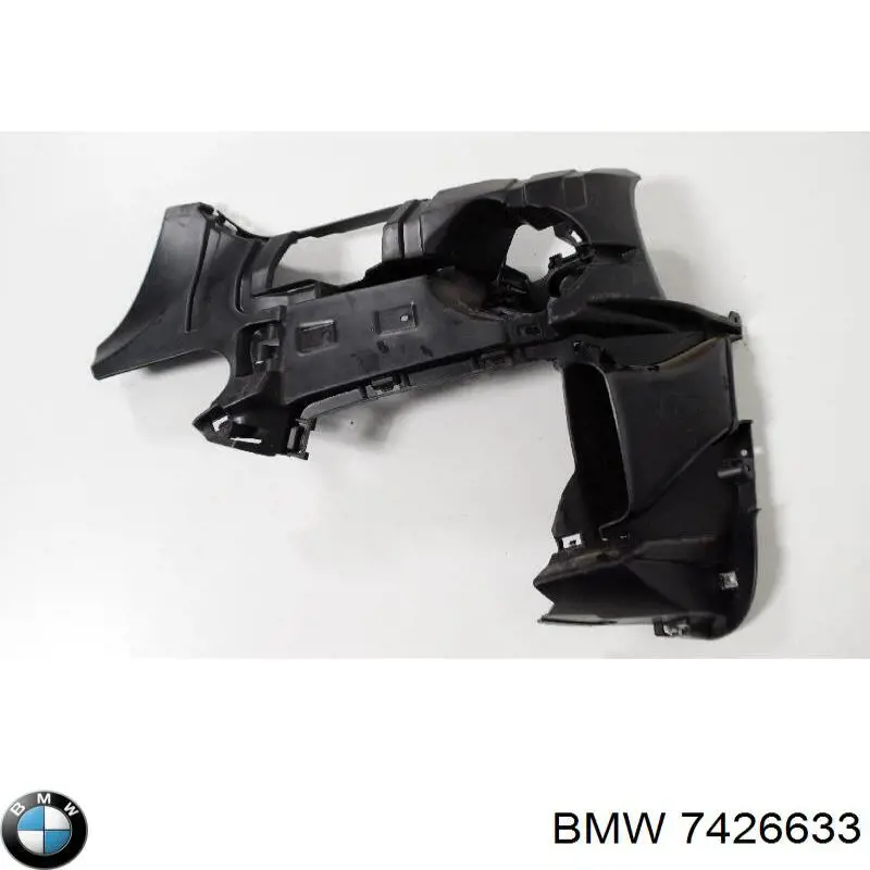 7426633 BMW Consola (adaptador) de fixação da luz dianteira esquerda