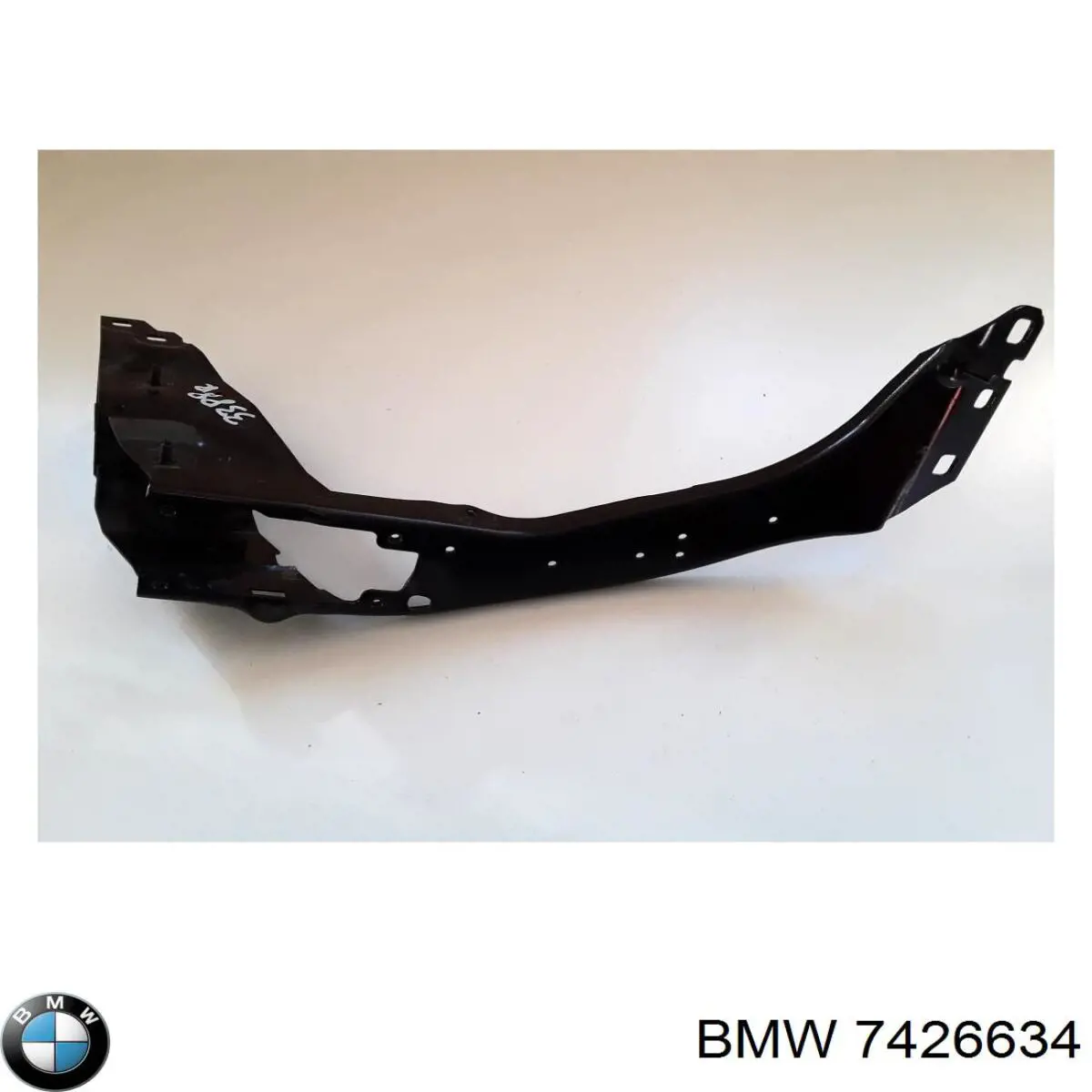 Compre 7426634 BMW Consola (adaptador) de fixação da luz dianteira direita