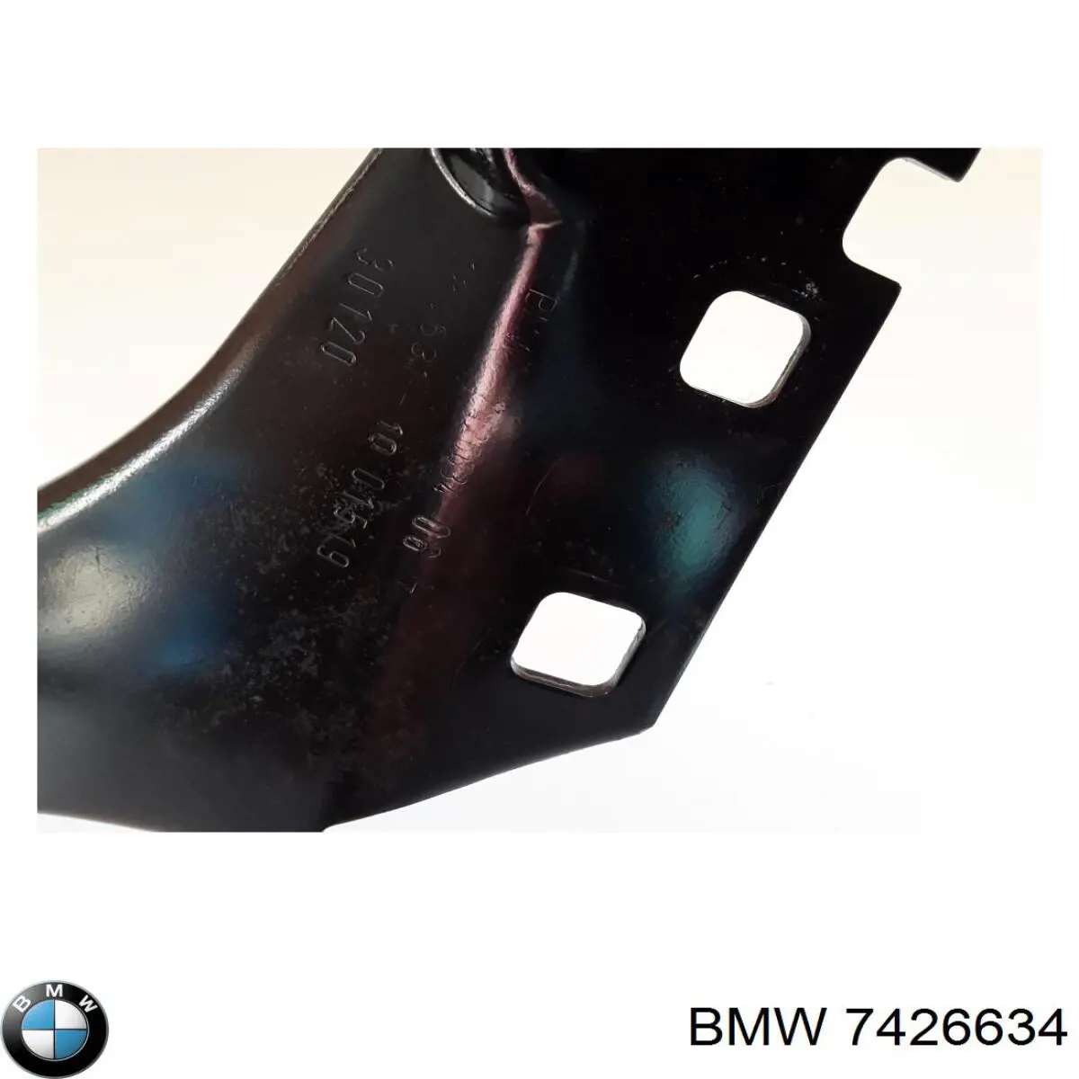 7426634 BMW Consola (adaptador) de fixação da luz dianteira direita