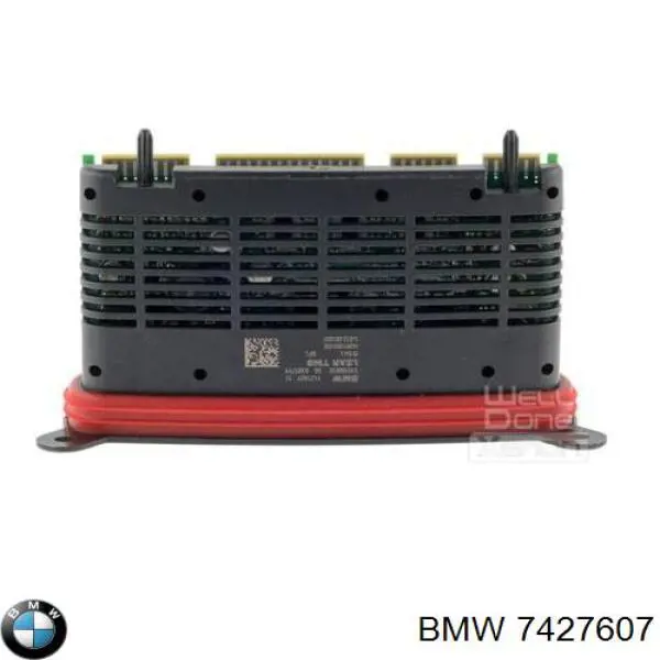 7427607 BMW Módulo de direção (Centralina eletrônica) das luzes