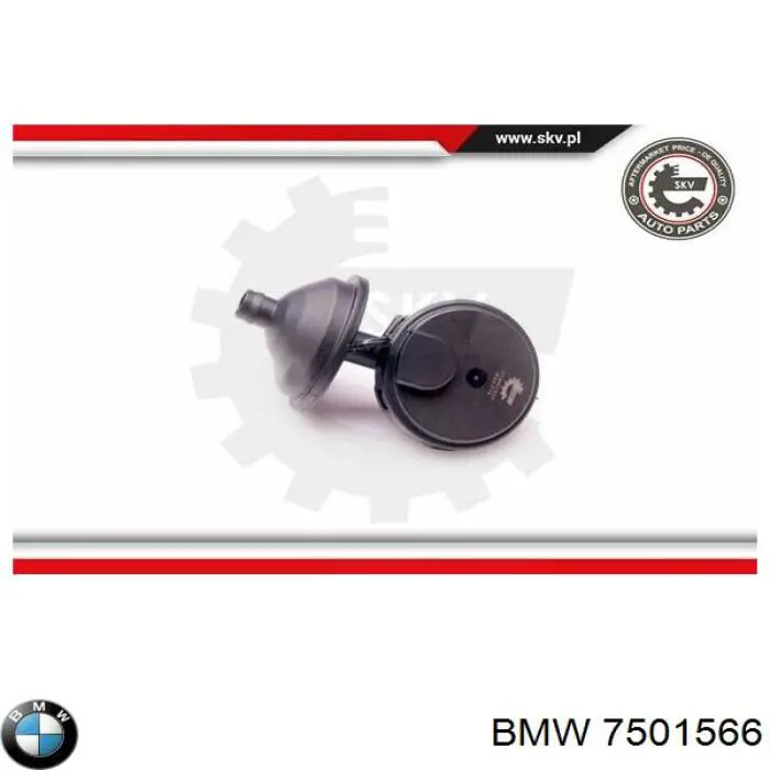 Válvula PCV de ventilação dos gases de cárter BMW 7501566 preço, a partir de 31,08 USD