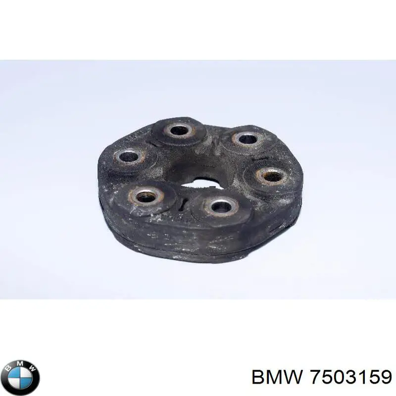 Acoplamento elástico dianteiro do veio de transmissão 7503159 BMW