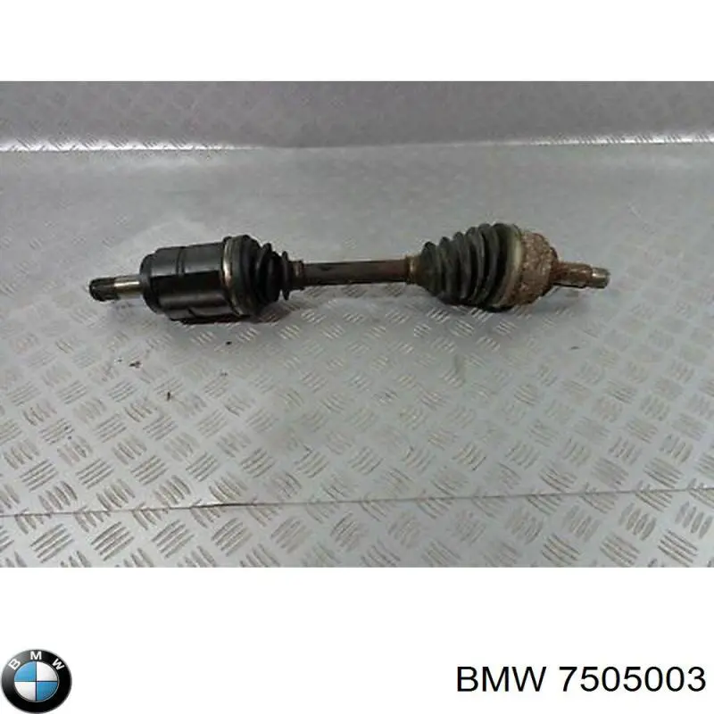 7505003 BMW Semieixo (acionador) dianteiro esquerdo