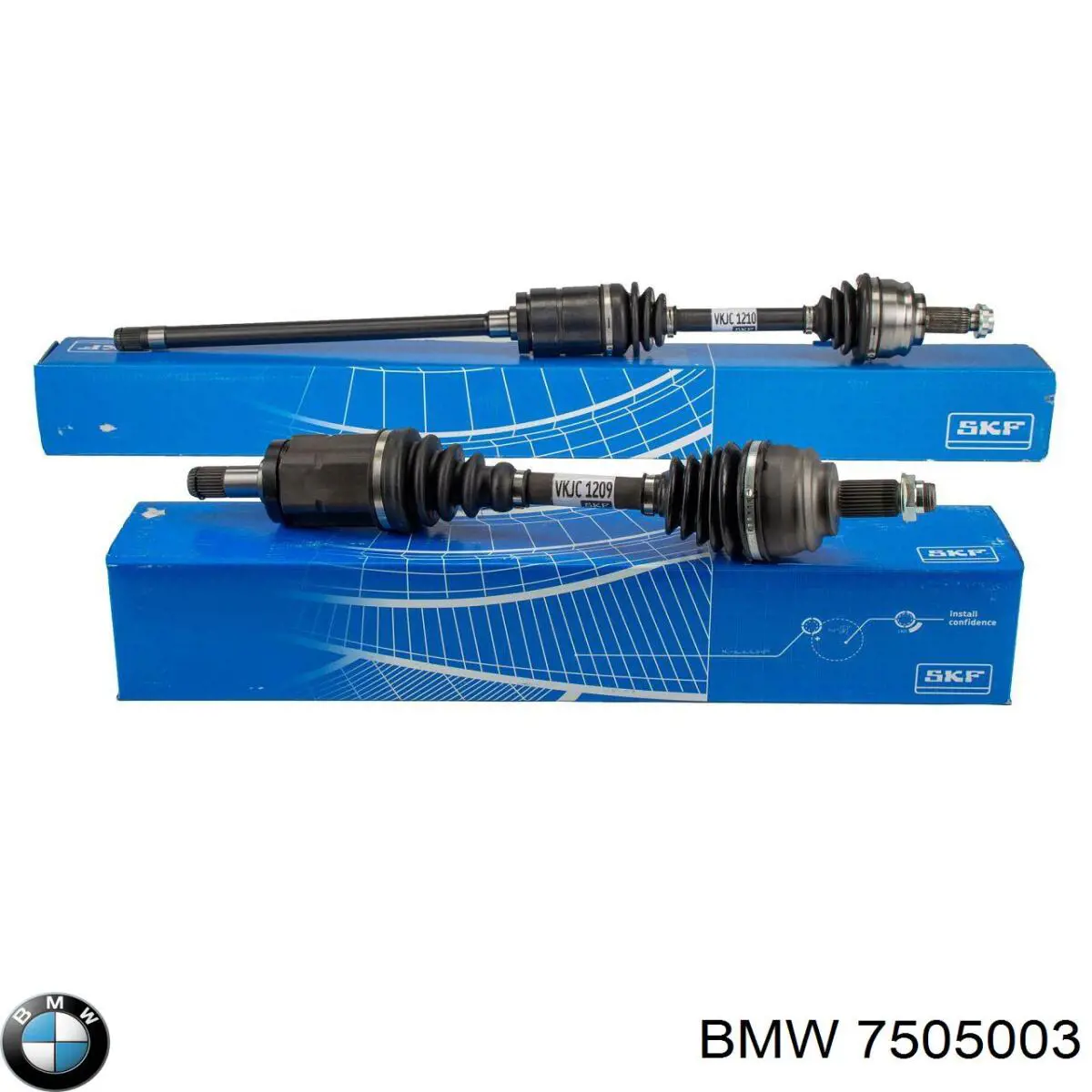 Semieixo (acionador) dianteiro esquerdo BMW 7505003 preço, a partir de 177,07 USD