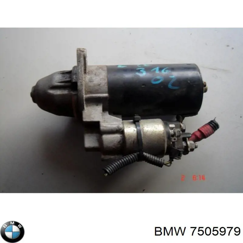 7505979 BMW Motor de arranco