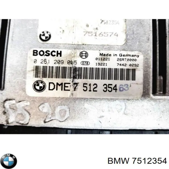  BMW 7512354 preço, a partir de 148,12 USD