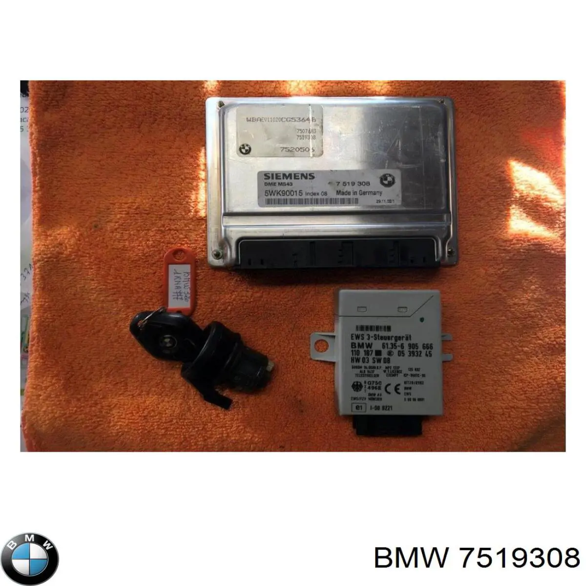 Módulo de direção (Centralina eletrônica) de motor BMW 7519308 preço, a partir de 196,98 USD