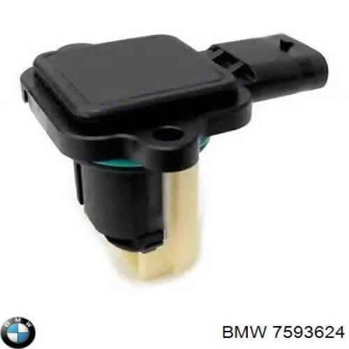 7593624 BMW Sensor de fluxo (consumo) de ar, medidor de consumo M.A.F. - (Mass Airflow)