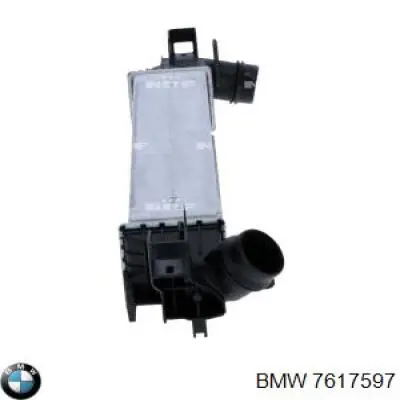 Compre 7617597 BMW Radiador de intercooler