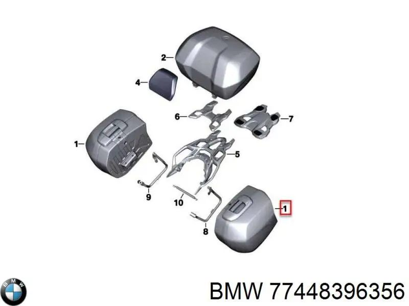 Compre 77448396356 BMW 