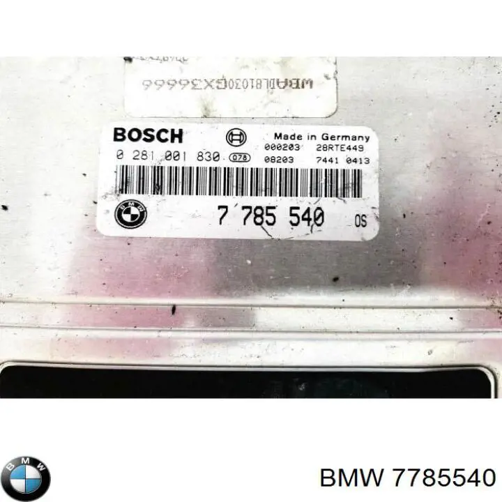Módulo de direção (Centralina eletrônica) de motor 7785540 BMW