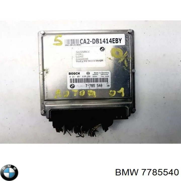 Módulo de direção (Centralina eletrônica) de motor BMW 7785540