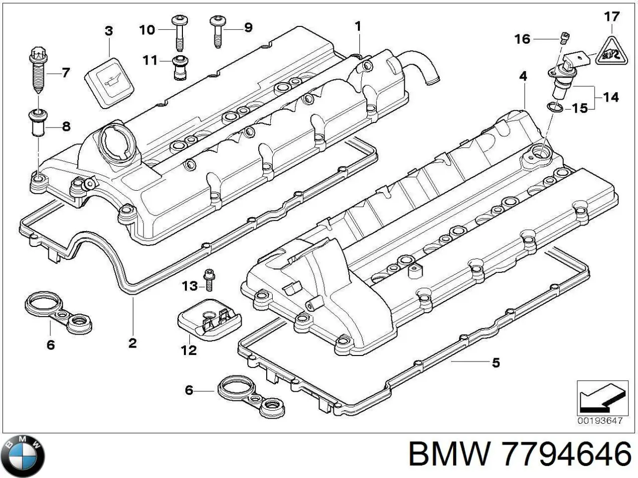 Sensor de posição da árvore distribuidora BMW 7794646 preço, a partir de 24,13 USD
