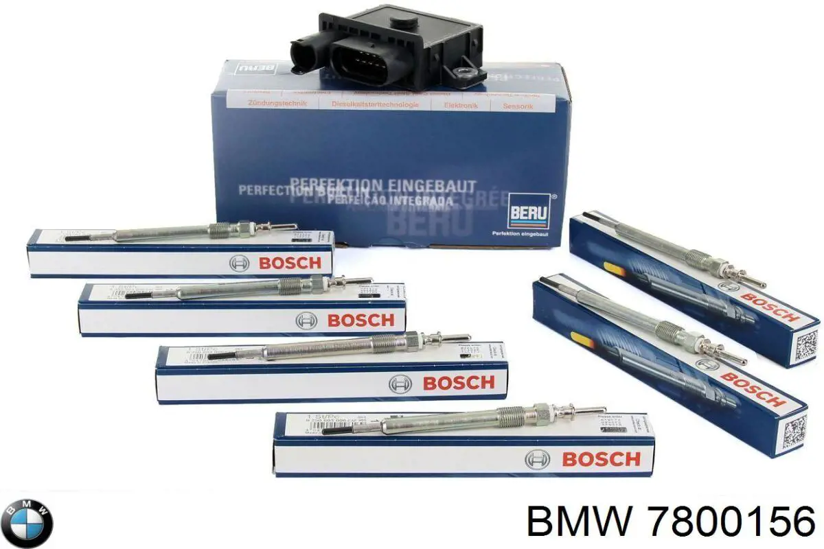 Relê das velas de incandescência BMW 7800156