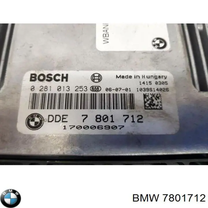 Compre 7801712 BMW Módulo de direção (Centralina eletrônica) de motor