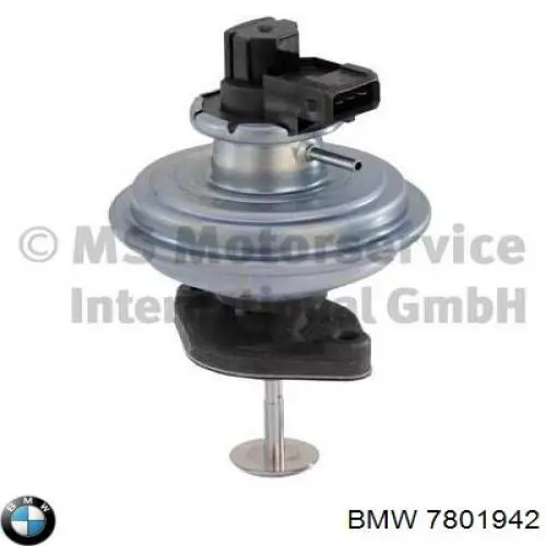 Válvula EGR de recirculação dos gases 7801942 BMW