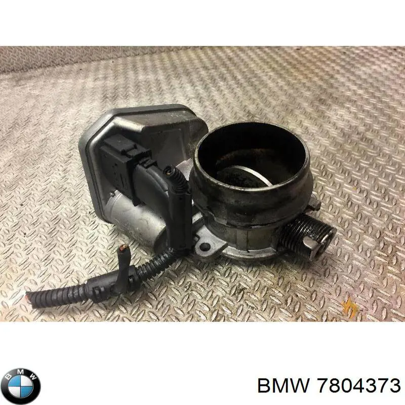 7804373 BMW Válvula de borboleta montada