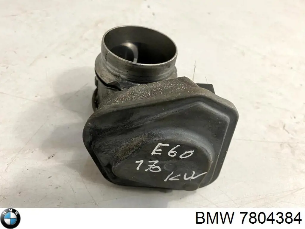 7804384 BMW Válvula de borboleta montada