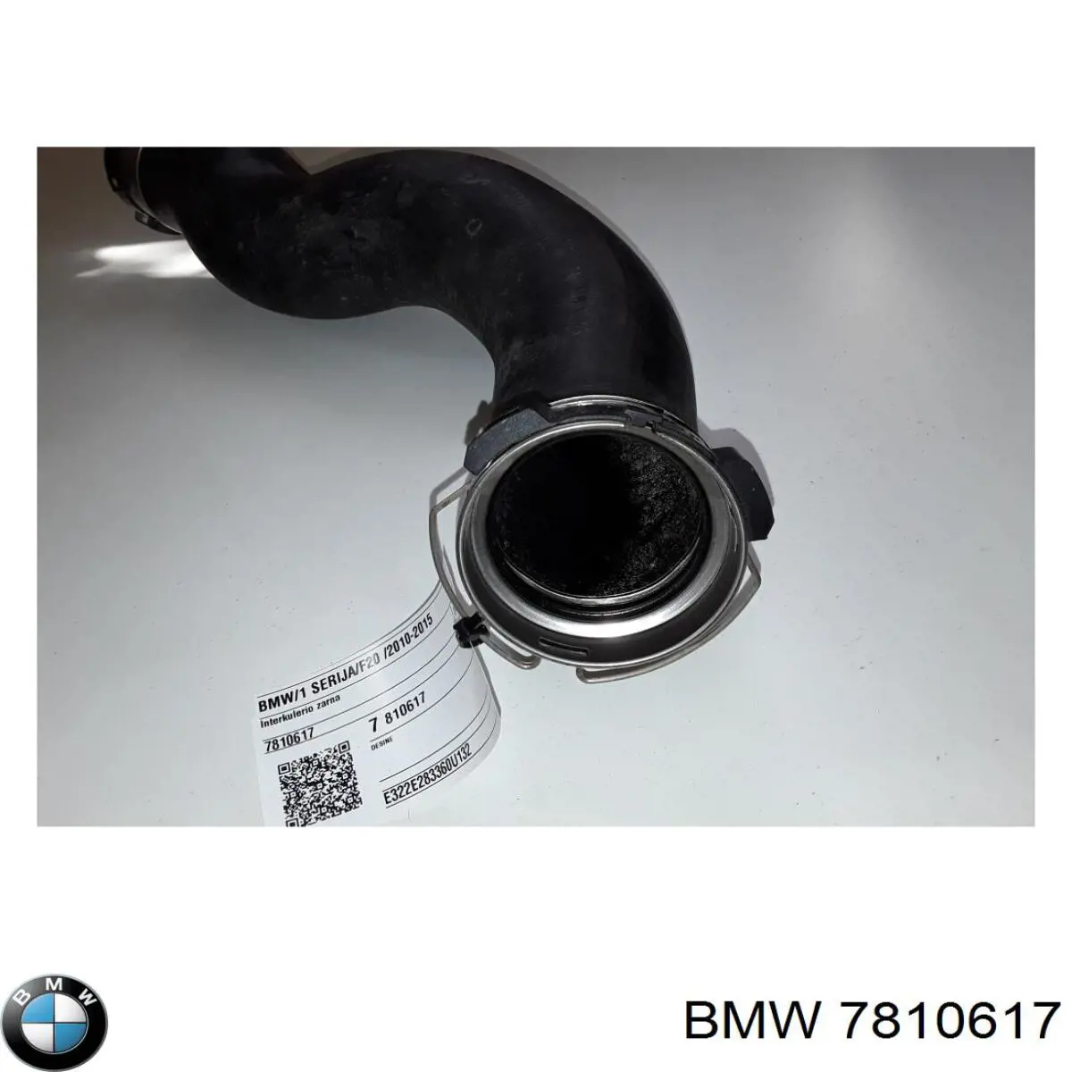 7810617 BMW Cano derivado de ar, da válvula de borboleta