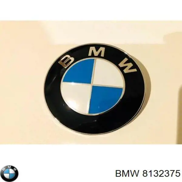 8132375 BMW Emblema da capota