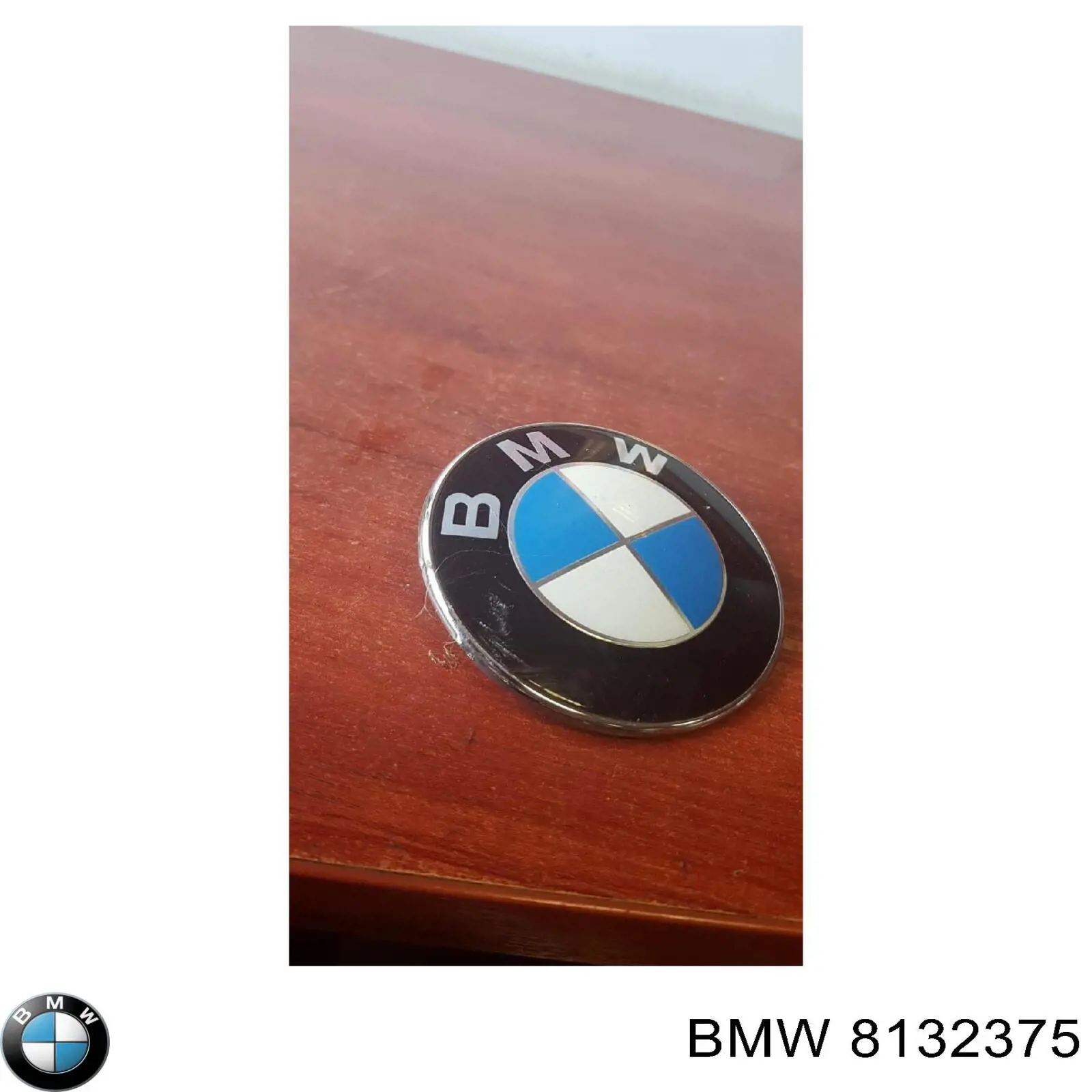 Compre 8132375 BMW Emblema da capota