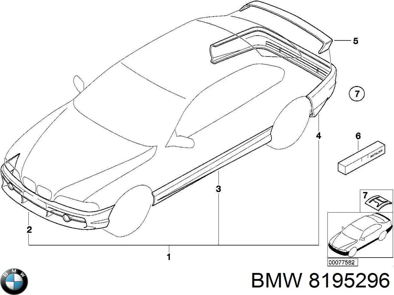 Consola do pára-choque dianteiro direito BMW 8195296 preço, a partir de 4,76 USD