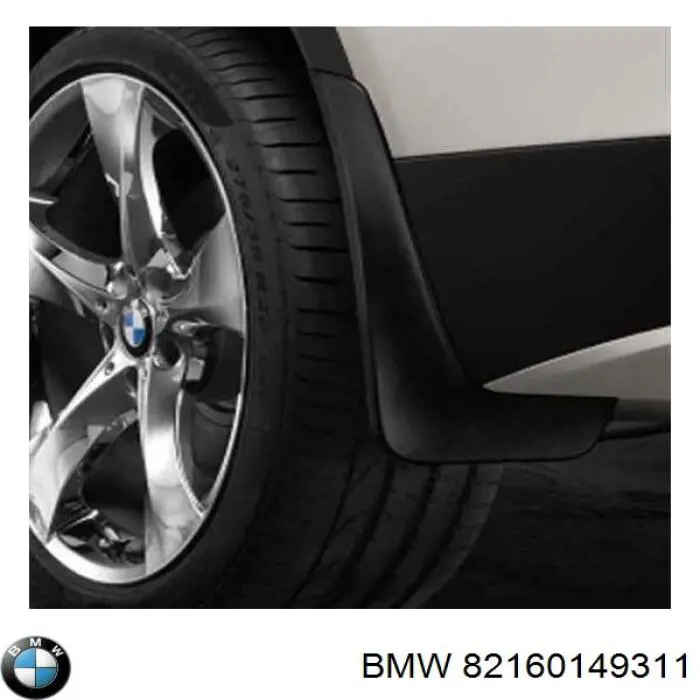 Protetores de lama dianteiros, kit BMW X3  E83