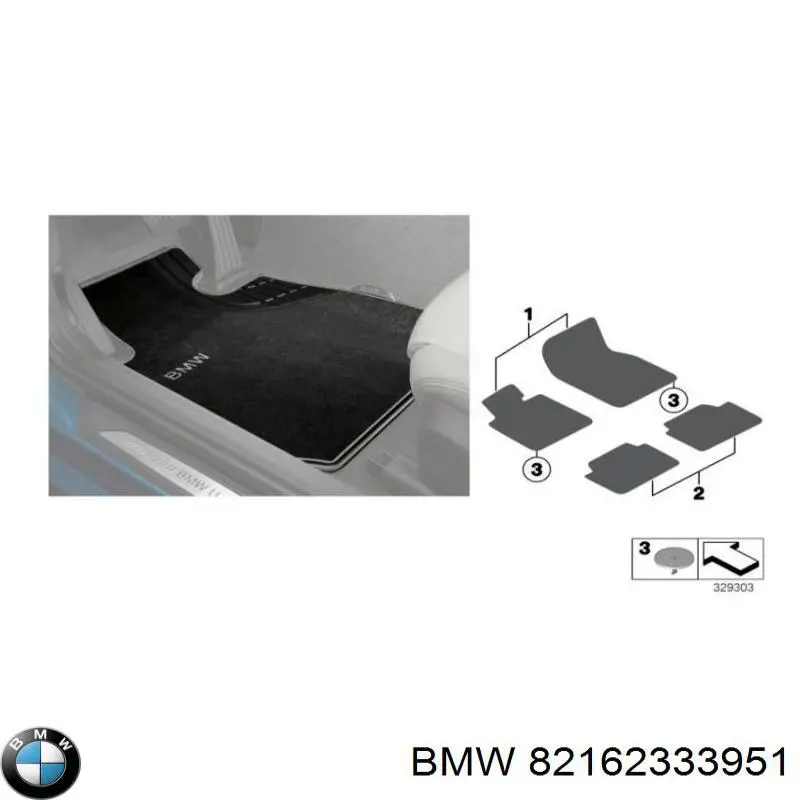 Protetores de lama dianteiros, kit BMW 82162333951 preço, a partir de 80,71 USD