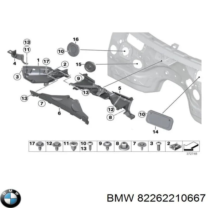  BMW 82262210667 preço, a partir de 59,59 USD