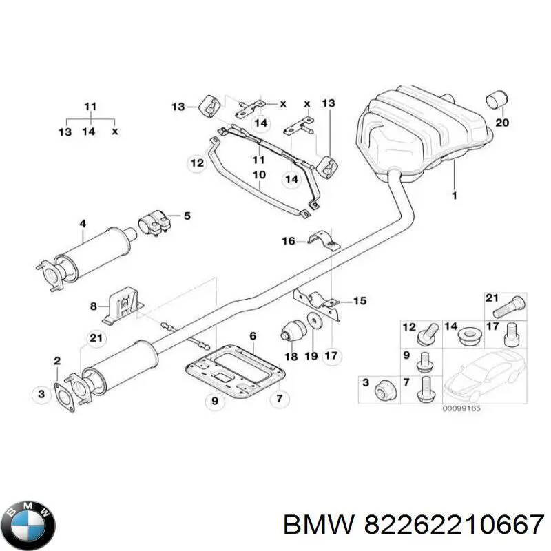 Compre 82262210667 BMW 