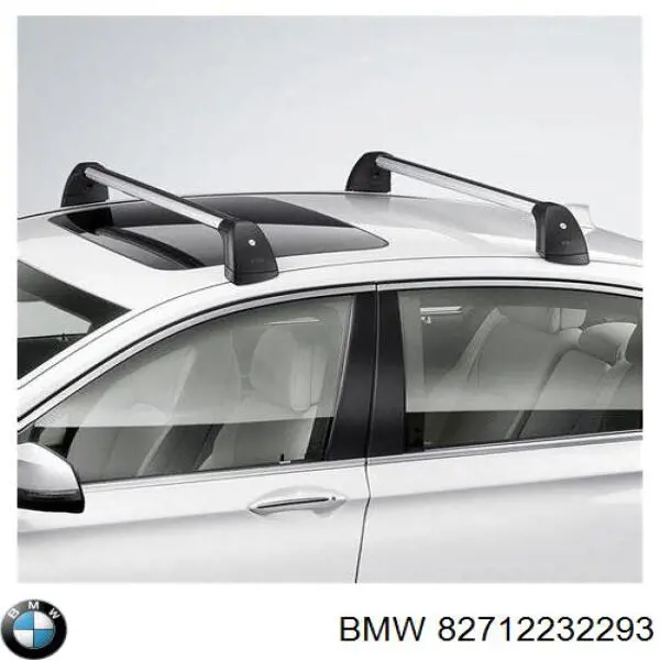 82712232293 BMW Travessas de porta-malas do teto, kit