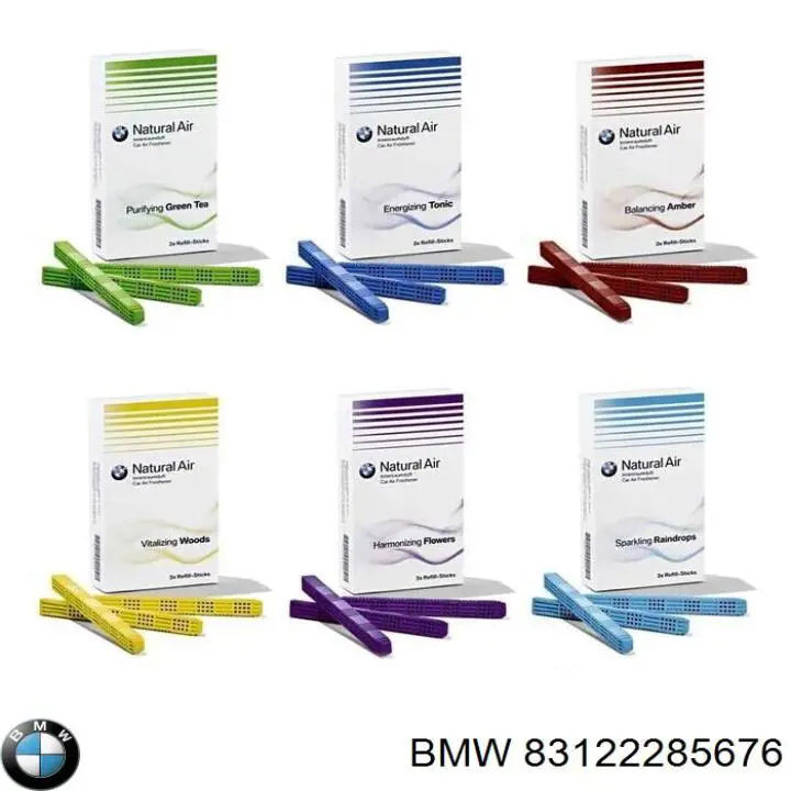 Aromatizante para o painel de instrumentos 83122285676 BMW