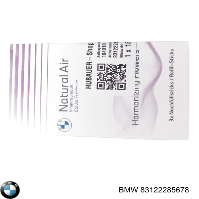 Aromatizante para o painel de instrumentos BMW 83122285678 preço, a partir de 20,38 USD