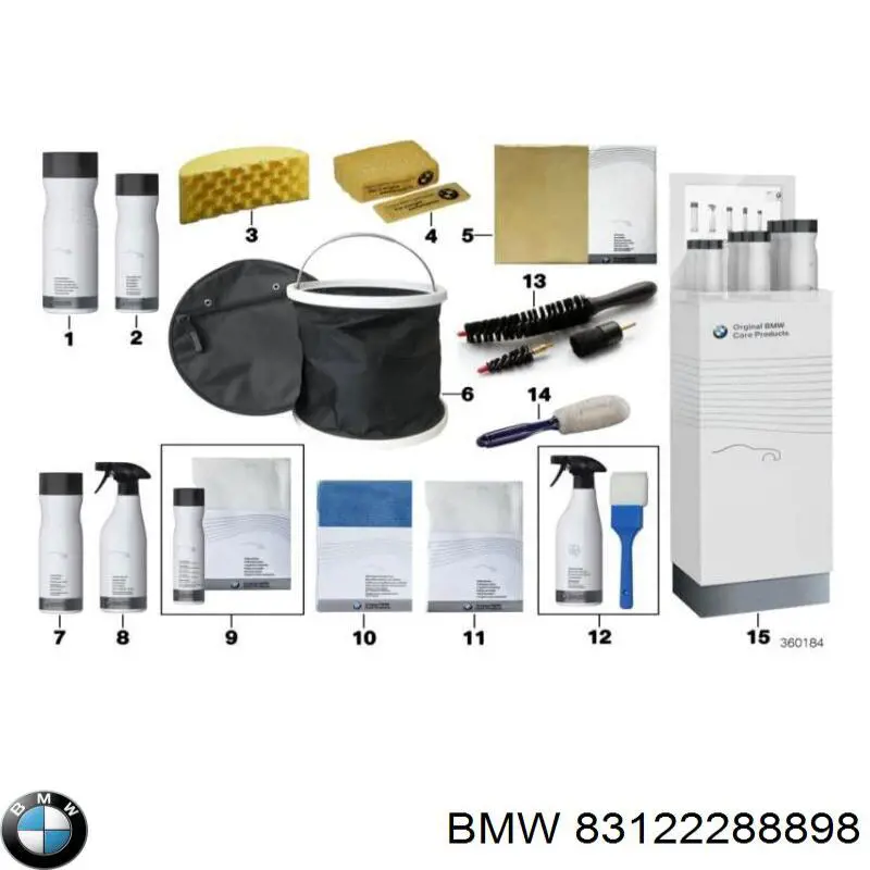 Compre 83122288898 BMW Polimento para a carroçaria