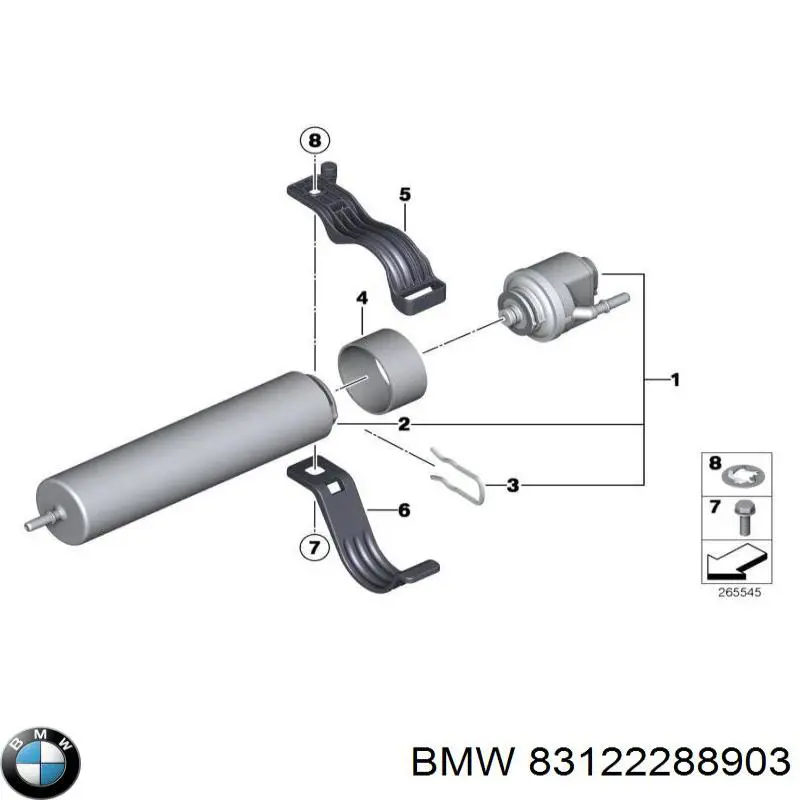 83122288903 BMW Descongelador dos vidros e fechaduras