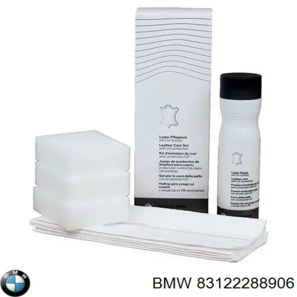 Limpador de revestimento de couro de salão 83122288906 BMW