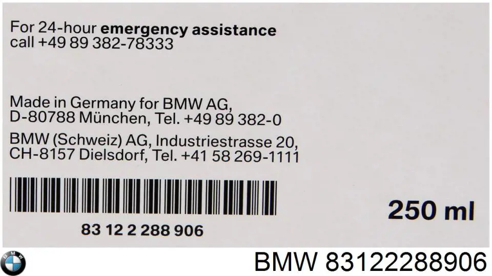 Compre 83122288906 BMW Limpador de revestimento de couro de salão