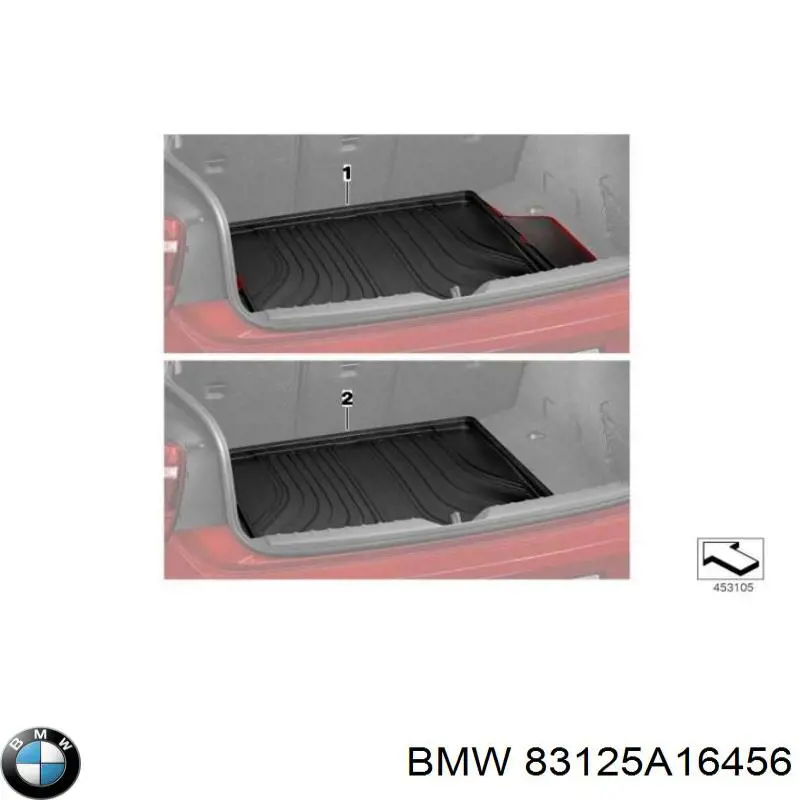Compre 83125A16456 BMW Guardanapo