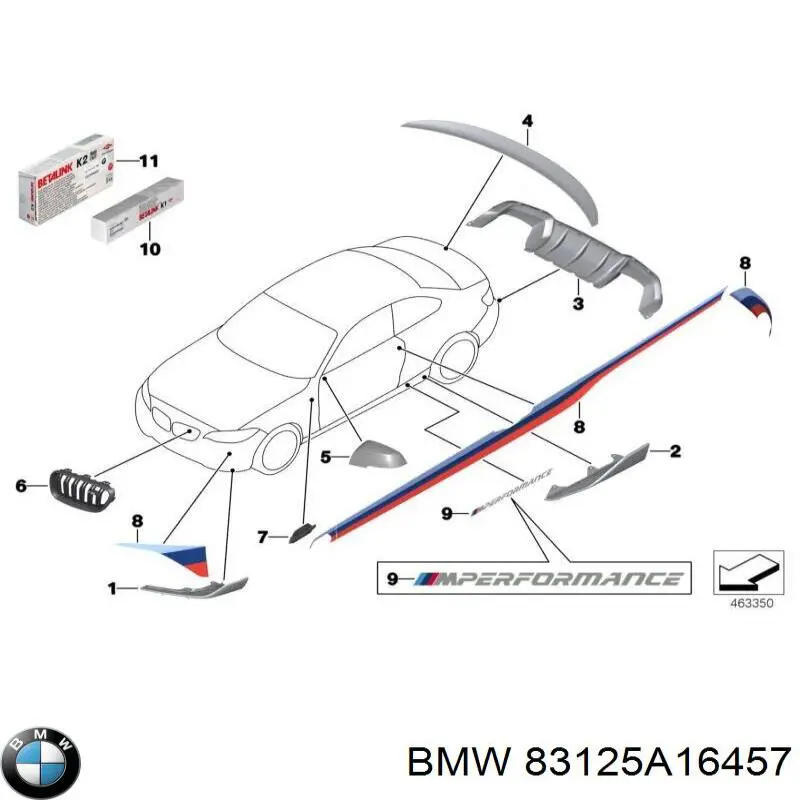 83125A16457 BMW Limpador de revestimento de couro de salão