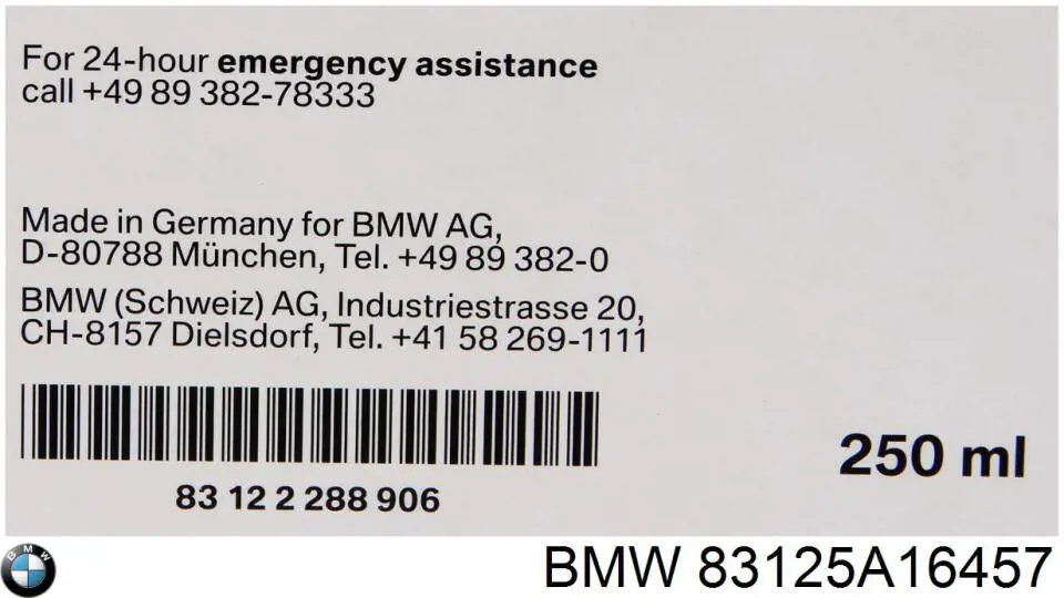 Limpador de revestimento de couro de salão BMW 83125A16457 preço, a partir de 56,34 USD