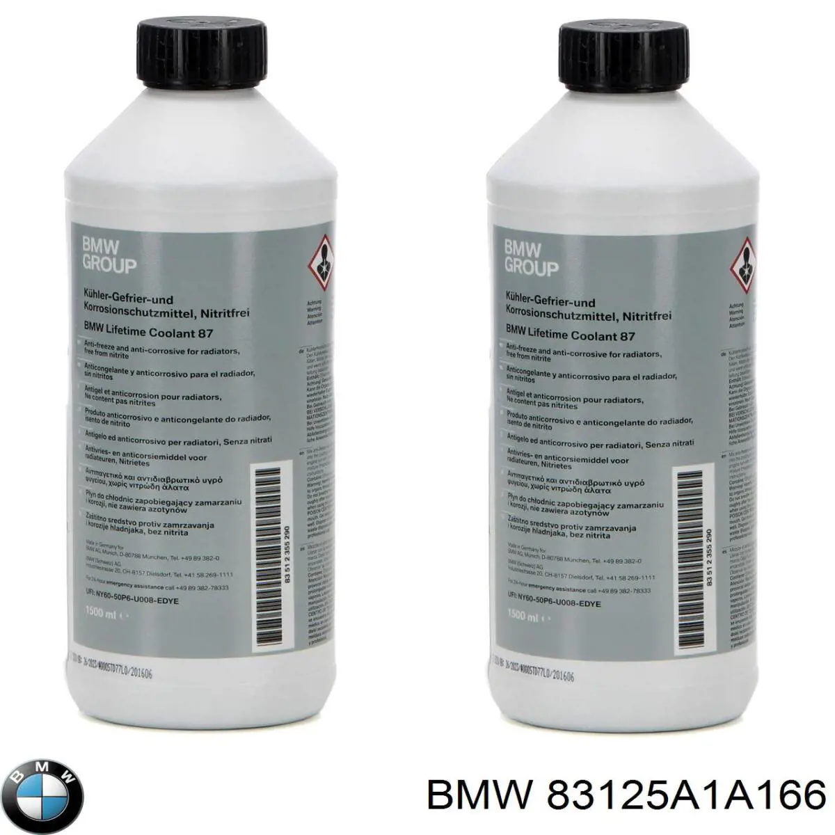 83125A1A166 BMW Fluido para lavador de pára-brisas