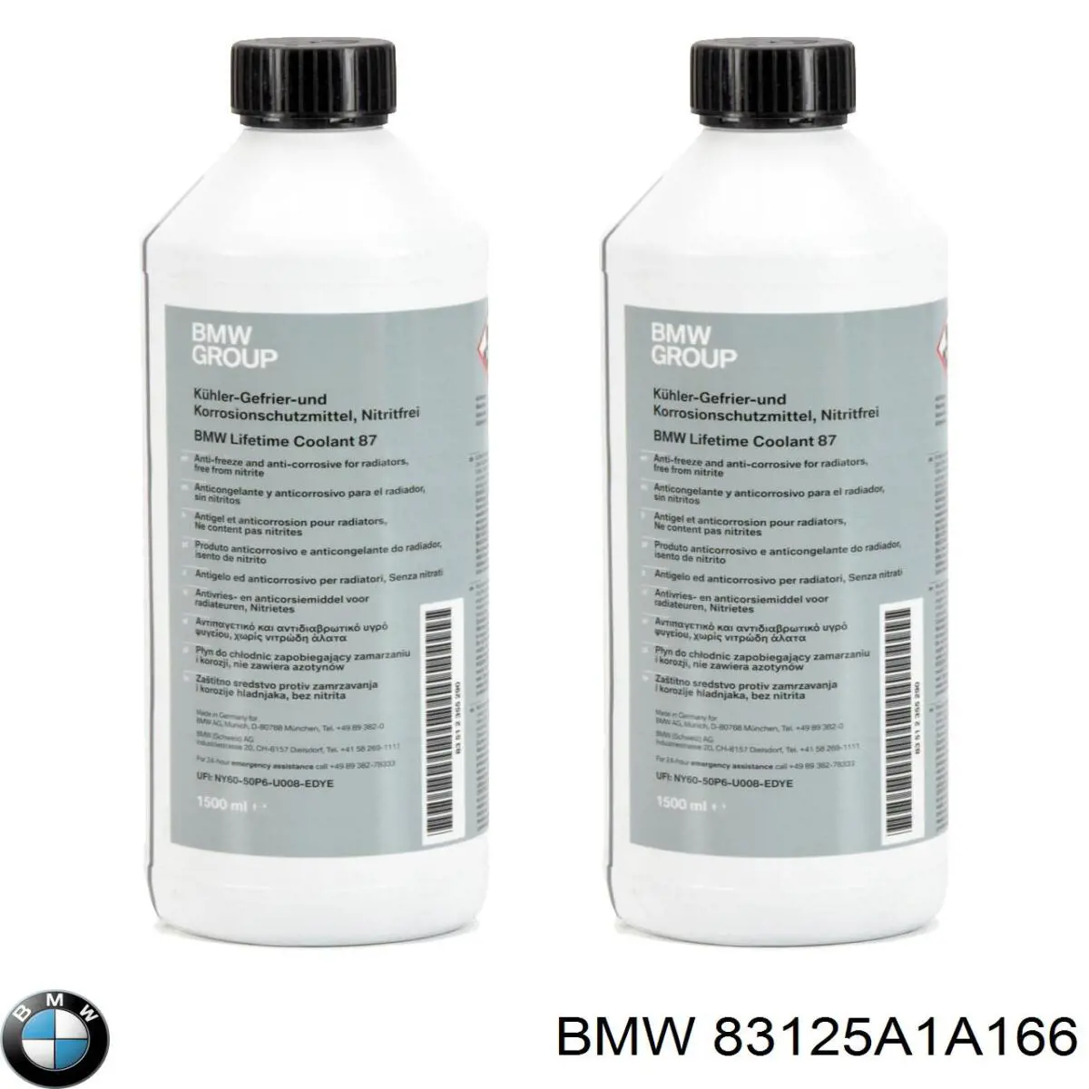 Compre 83125A1A166 BMW Fluido para lavador de pára-brisas