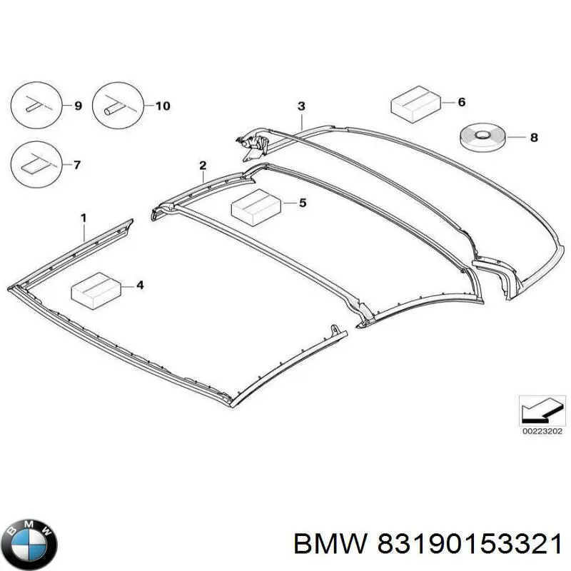  BMW 83190153321 preço, a partir de 62,42 USD