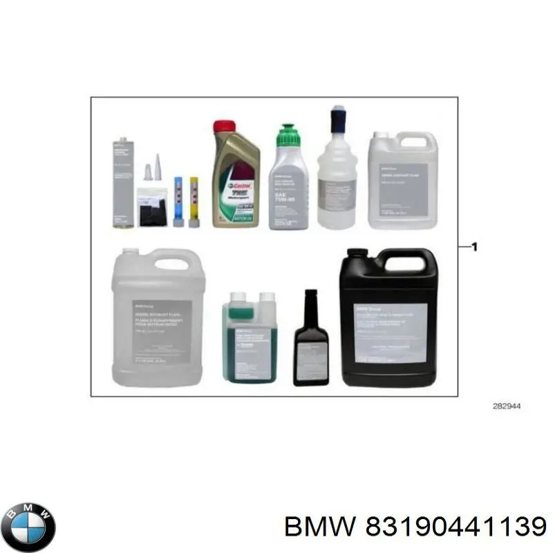 Compre 83190441139 BMW Aditivos do sistema de combustível dos motores diesel